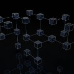 Virtual Server - a black and white photo of cubes on a black background